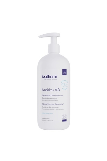 IVATHERM Ivahidra+ emollient washing gel, Ivatherm, Cleansing gel, 2 x 50 ml