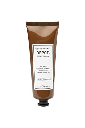 DEPOT , 100 Hair Cleansing No. 106, Pro-Vitamin B5, Hair Shampoo, Anti-Dandruff, 125 ml