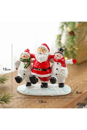 Flippy Christmas Ornament, Flippy, Resin, 16 x 18 x 8 cm, Red White