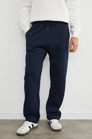 Fulla Moda 3 Threaded Waist Tie Pocketed Sweatpants