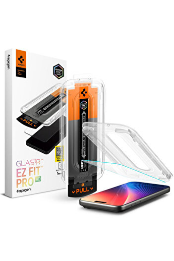 Spigen Folie iPhone 16 Pro Max Glas.tR EZ Fit Pro, transparenta