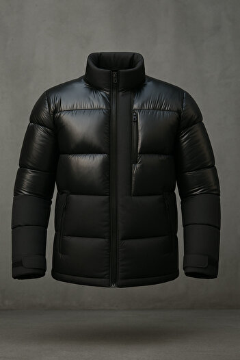 Boymen Men's Winter Coat Puffer Jacket Windproof