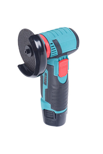 SPEEDSTORE Mini angle grinder 12V 2 batteries 7.6cm disc brushless