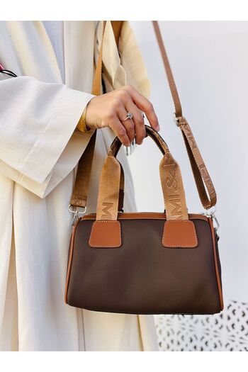 H&D COLLECTİON Women's Shoulder Strap Handbag with Zipper Accessories