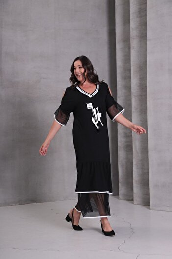 MojerHermosa Patterned Combed Cotton Dress