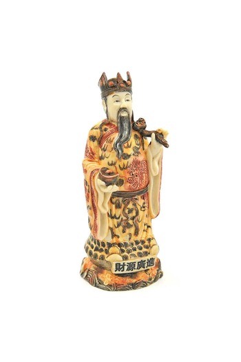 Feng Shui Statueta cu Choy San Yen - ZEUL BOGATIEI 2025