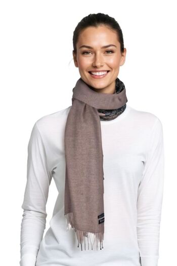 DACSHOP Lady's scarf uni 24U, 180x70cm, light cream
