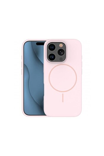 OEM MagSafe Case for Apple iPhone 16 Pro Silicone Thin Pink