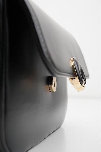 Morlex Women's Black Bag Long Strap Lined Crossbody Hand and Shoulder Bag
