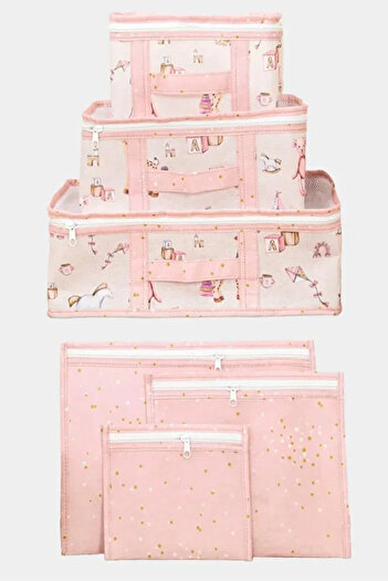 AYEM HOME Baby 6-Piece Suitcase Organizer Set