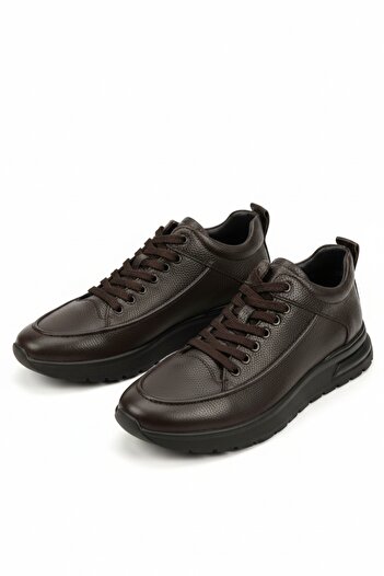 LUSIVE Genuine Leather Brown Daily Men's Casual Shoes