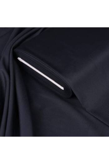 ASSAFWA Plain luxury navy blue winter fabric