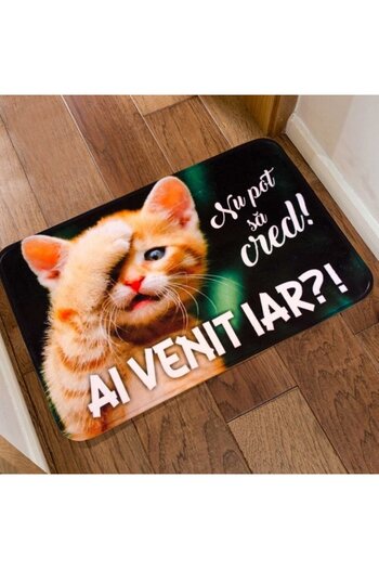 POEM.RO Funny rug - I can't believe it! You're back?