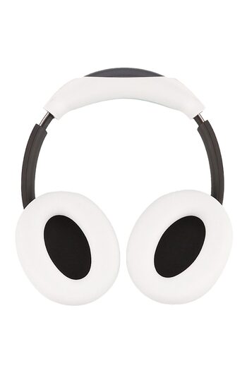 PadForce Set of 3 silicone covers for Sony WH-1000XM3, 1000XM4 headphones, protection and Anti-Sweat- White