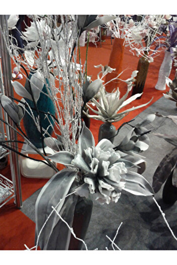 OEM Decorative flower, Gray Dracaena Leaf L112cm