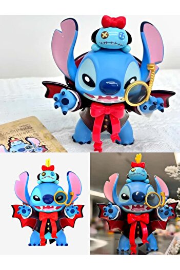 DEK Lilo ve Stitch Premium Seri Büyük Boy Figür 11 cm Aksesuarlı Parçalar Rastgele 1 Model