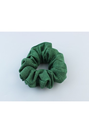 İLKYAZ Soft Cotton Fabric Elastic Buckle Bagel Buckle - Soft Green