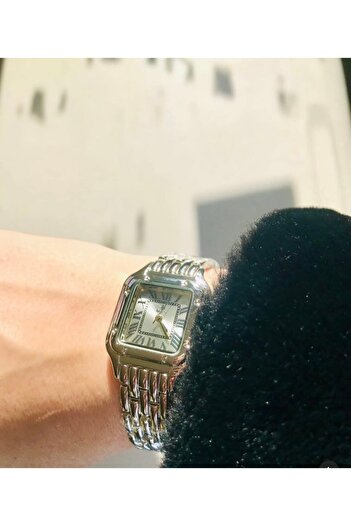 Manu Collection Women's Silver Color Trend Style Women's Watch