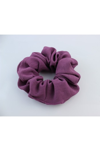 İLKYAZ Aerobin Jazz Fabric Rubber Buckle Bagel Buckle - Blackberry