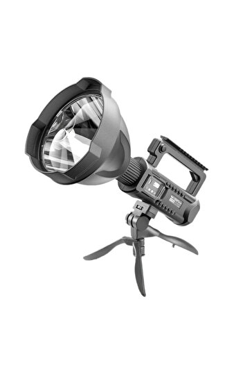 Zherqon Portable LED Lantern with Tripod, Powerbank Function, USB Charging, 4 Lighting Modes, Waterproof