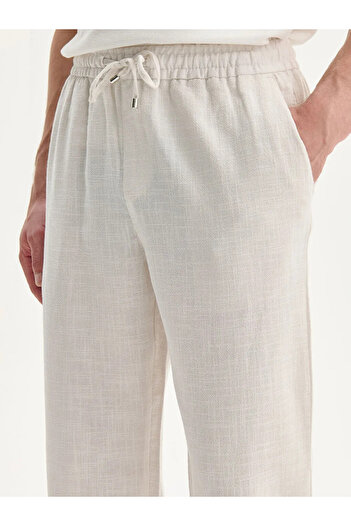 LC Waikiki Standard Fit Linen Look Men's Trousers