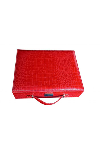 OEM Jewelry box with key, eco-leather