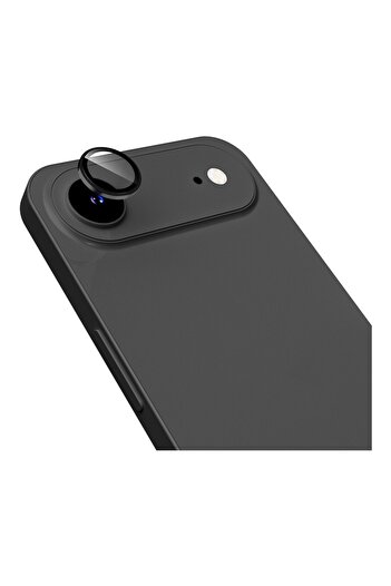 TechnoZone iPhone Air Compatible Tempered Camera Lens Protector with Metal Frame