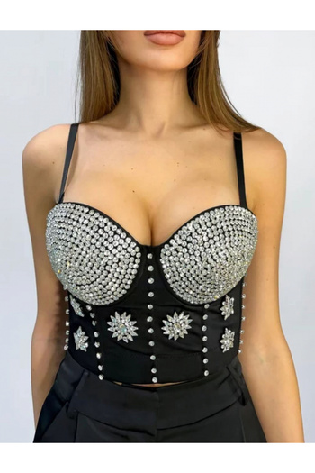 AndraRose Styles Top tip corset - Punk Diva - XS