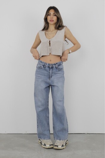 Suziş Light Blue Jean Pants Cr8001