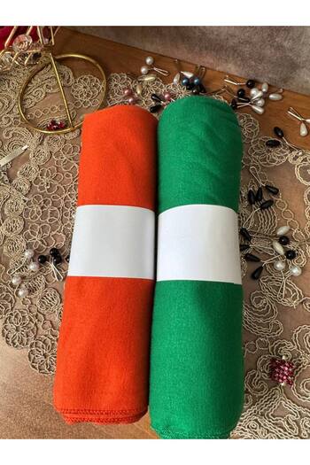 LA SEFA 2-Piece Combed Cotton Plain Shawl (