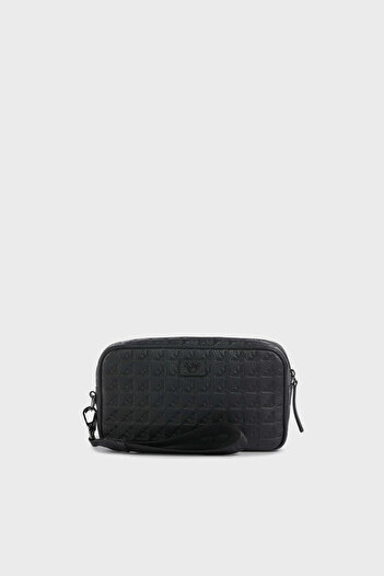 Emporio Armani Leather Embossed Logo Removable Handle Bag Men's Bag Em001738 Af14774 Uc001