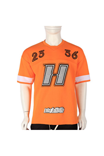 Red Planet Oversize Printed Youth T-Shirt – Casual Look