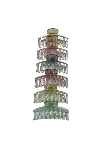 ZAYA 6-Piece Large Latch Clip Set in Assorted Colors