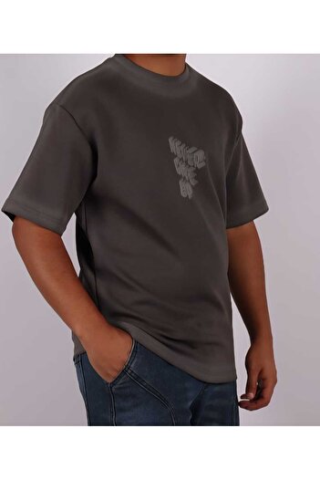 Red Planet Men’s Hockey Style Jersey T-Shirt | Oversized Sports Streetwear Top
