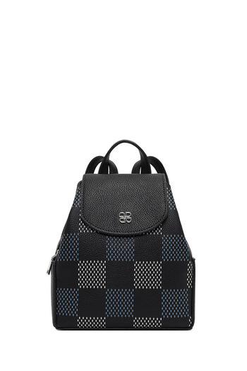 Derimod Women's Black Printed Backpack 25Sbd2550Ft