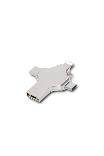 Vothoon Otg 4in1 Mobile Phone Multifunctional USB Flash Memory 64 Gb Type-C, Micro Sd and Card Reader