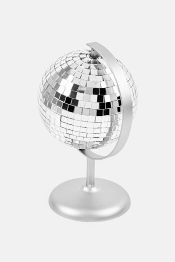 BEBEHOME Disco Ball Decor, Silver