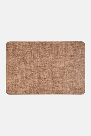 Catherine Malandrino 4Pcs Rectangular Dining Platemats, Brown