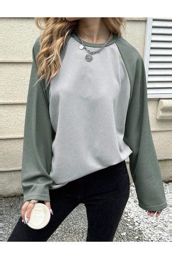 SHEIN blouse, gray