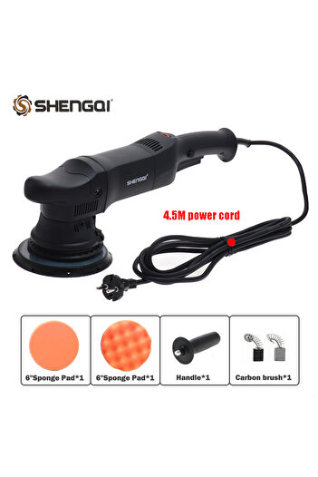 Choice EU 930 A 1200W Car Polishing Machine Variable Speed Polisher DA 6inch 21mm Orbit Dual Action Auto Po
