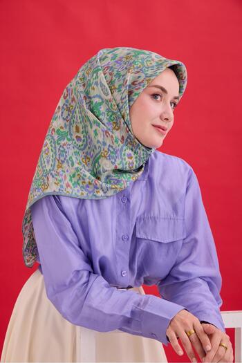 Silk Home Twill Silk Scarf 11478-37
