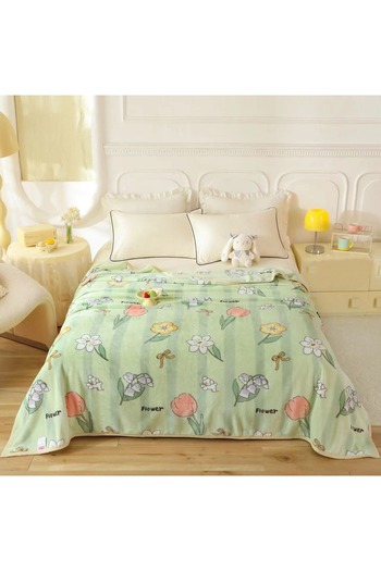 OEM Fluffy cocolino blanket for double bed, minimalist design, practical, fine and velvety texture, HX