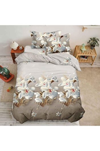 Casa de Vis Bed linen set, 1 person, 150 x 220 cm, satin cotton, 4 pieces,
