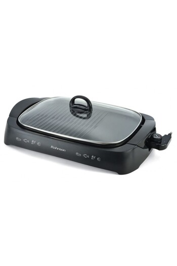 ROHNSON Grill 2000W with lid, R2505