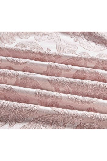JOJO HOME Jacquard Gift Set, 7 Pieces, With Duvet Included, Pink