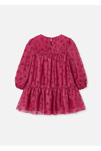 MAYORAL Girl's Tulle Dress Red 4919