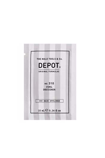 DEPOT 300 Hair Stylings No. 310 UV Filter Hair Styling Cream Flexible Hold 10 ml