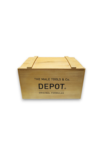 DEPOT Expo Empty Wooden Box Light Brown 30 x 19 x 16 cm