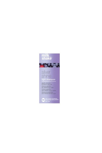 Milkshake Milk Shake Silver Shine Light Sulfates-Free Hair Shampoo For Neutralization Of Yellow Tones 10 ml