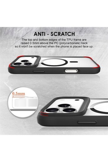 Optim Solution MagSafe Protective Case for Apple iPhone 17 Pro Max, Strong Magnet, Fast Charging, AntiShock, ProCor